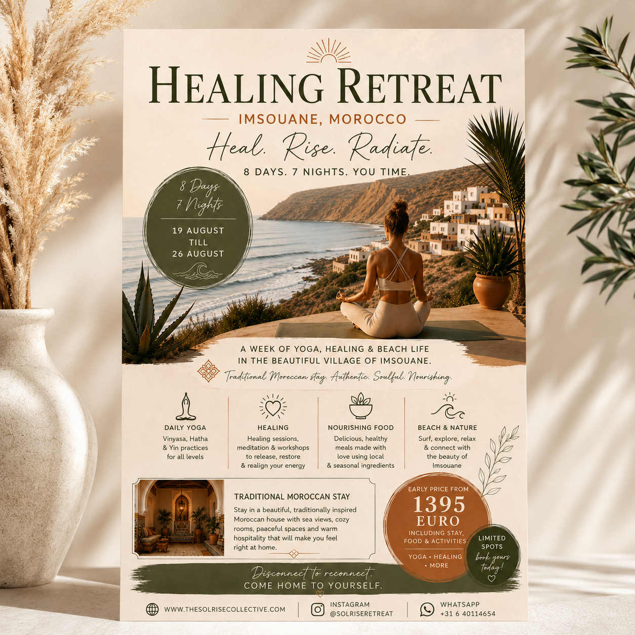 Healing retreat - Imsouane Morocco 8 days